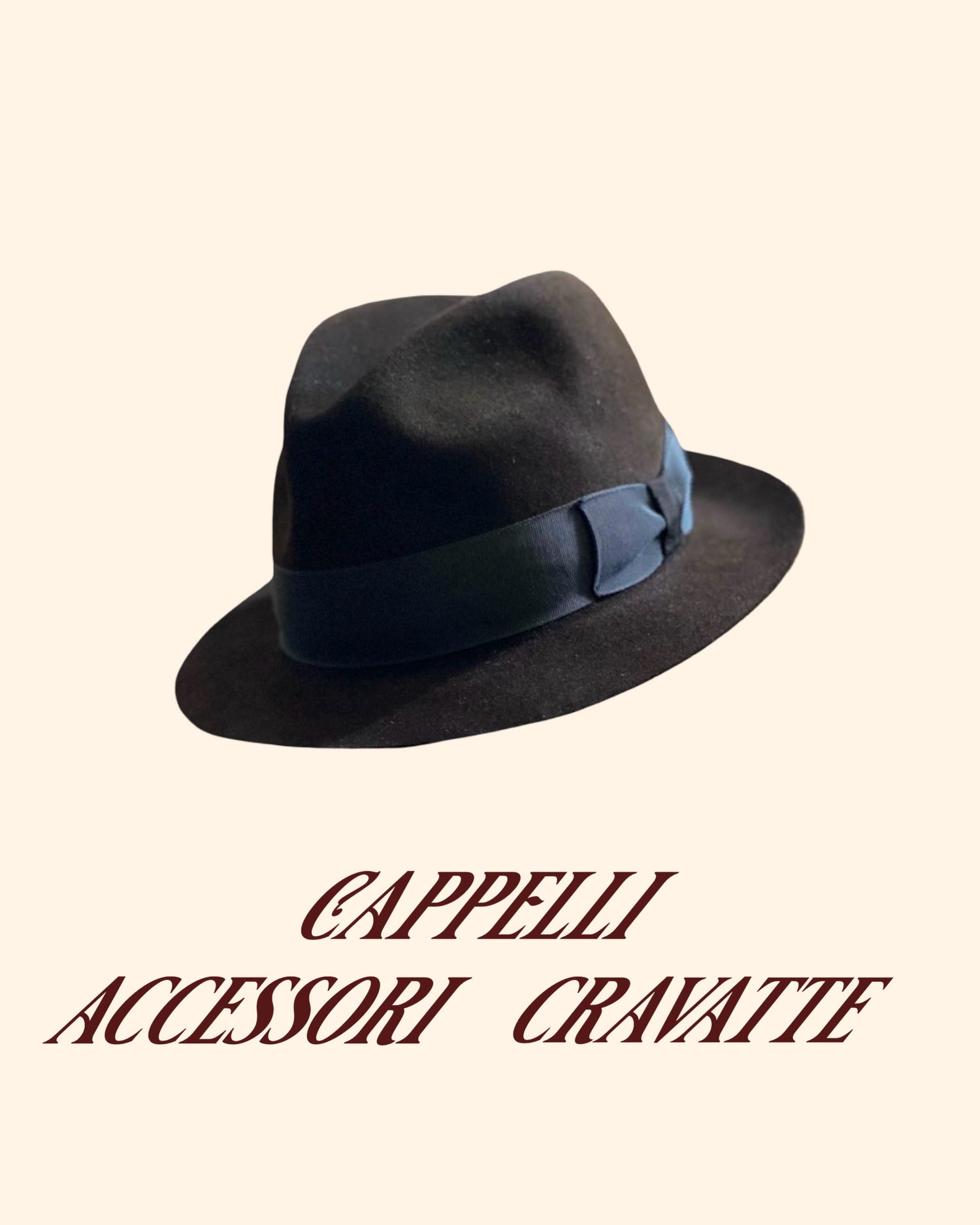 Cappelli, Accessori e Cravatte