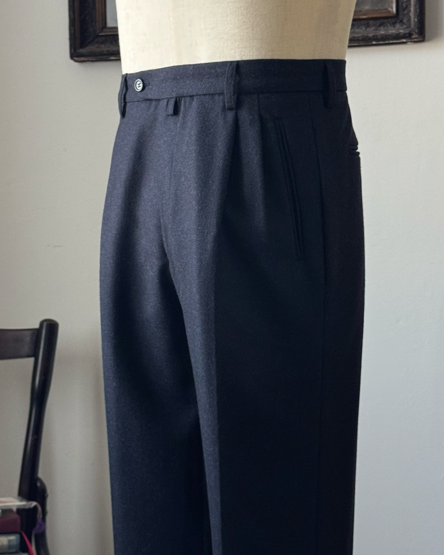 PANTALONE INVERNALE "SECOND HAND" IN LANA D08P01