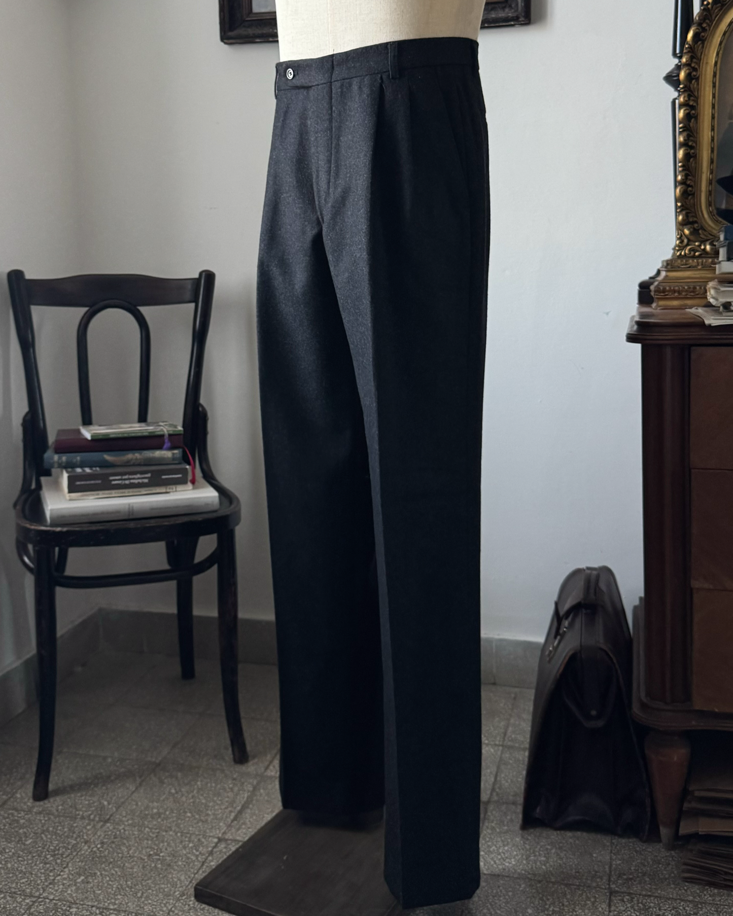 PANTALONE INVERNALE "SECOND HAND" IN LANA D08P02