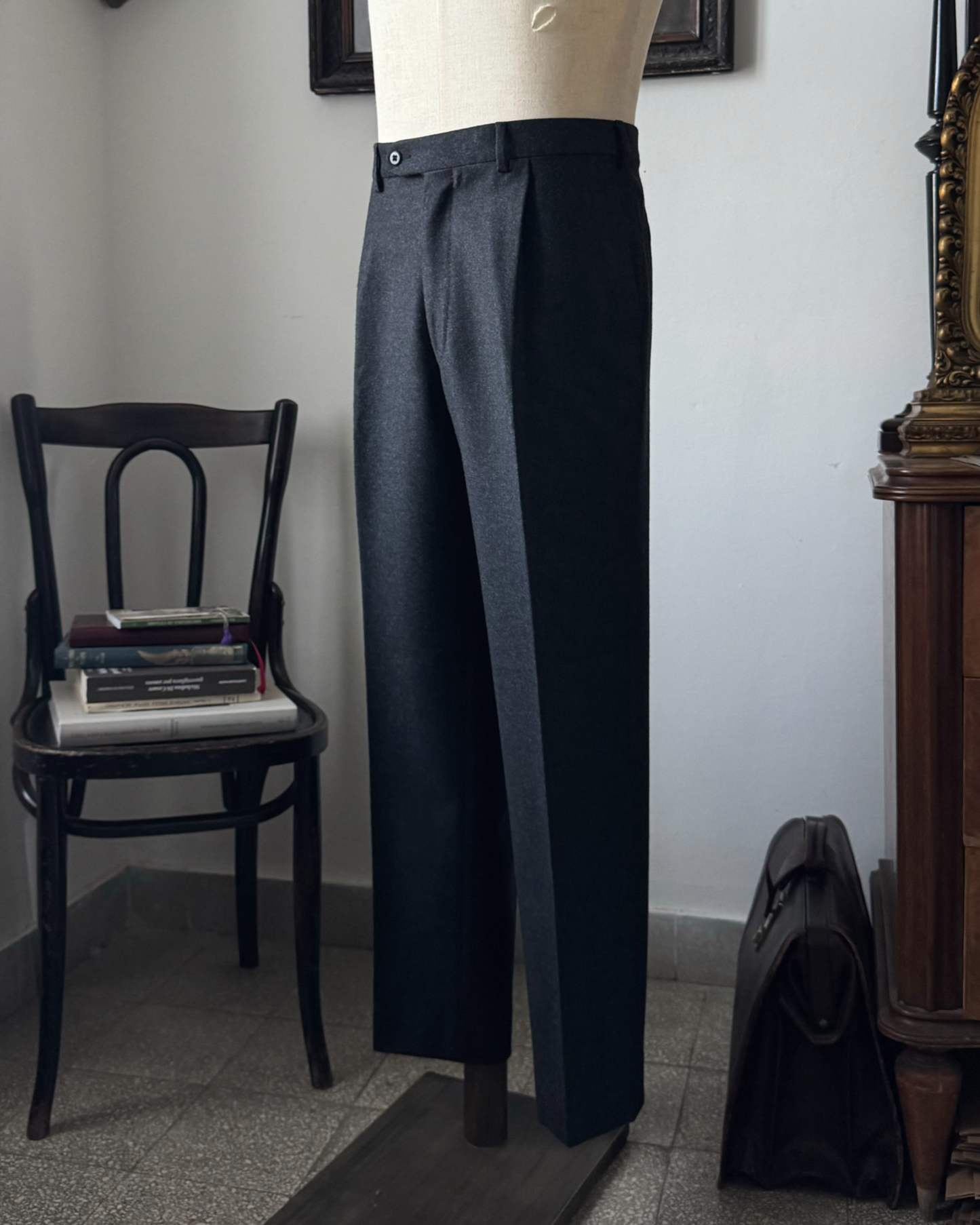 PANTALONE INVERNALE "SECOND HAND" IN LANA D08P03