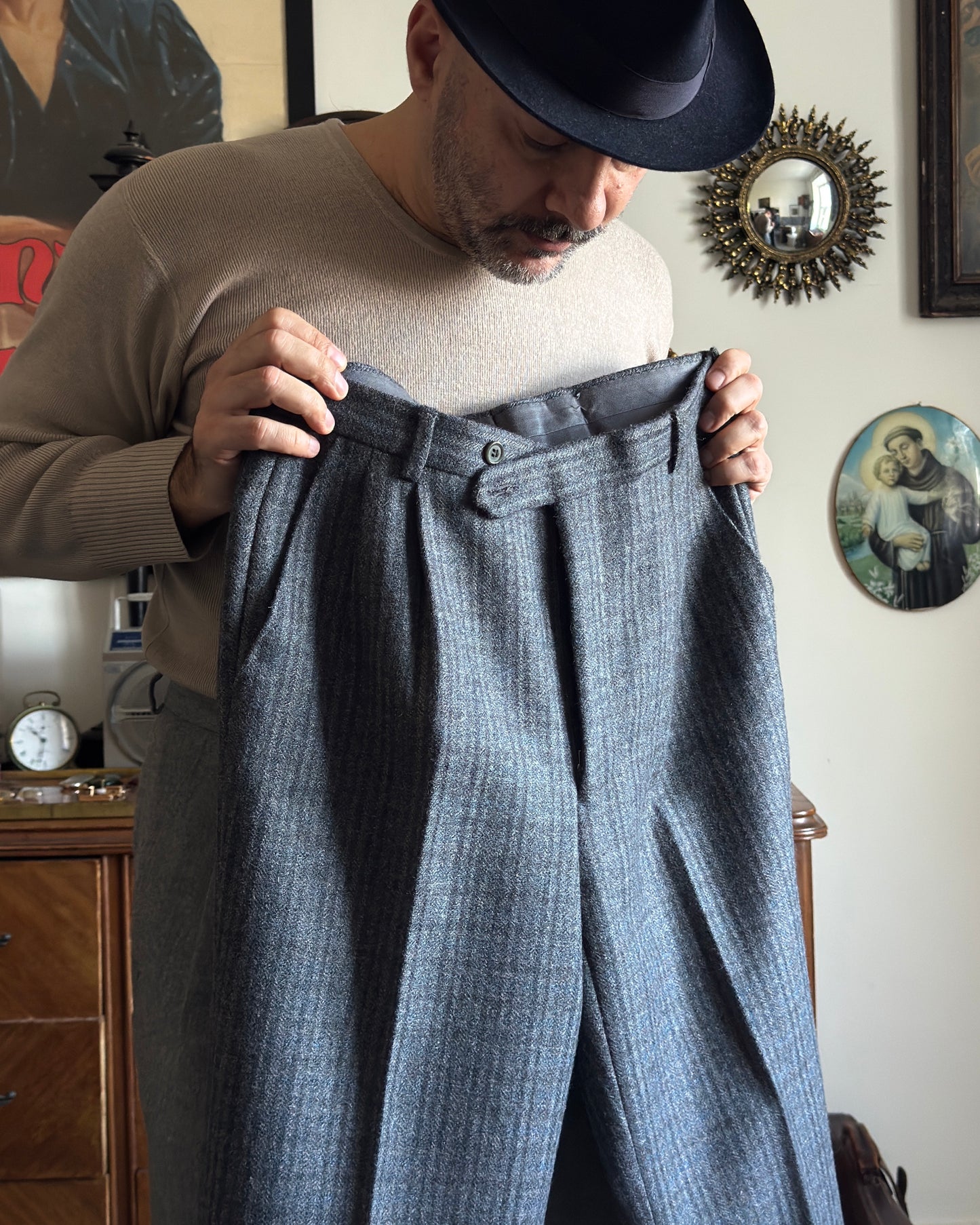 PANTALONE "SECOND HAND" D27GRPP1