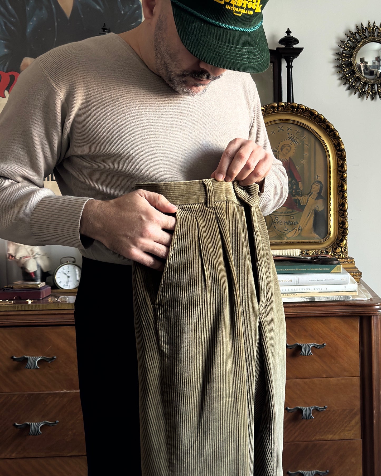 PANTALONE "SECOND HAND" D27GRPP2