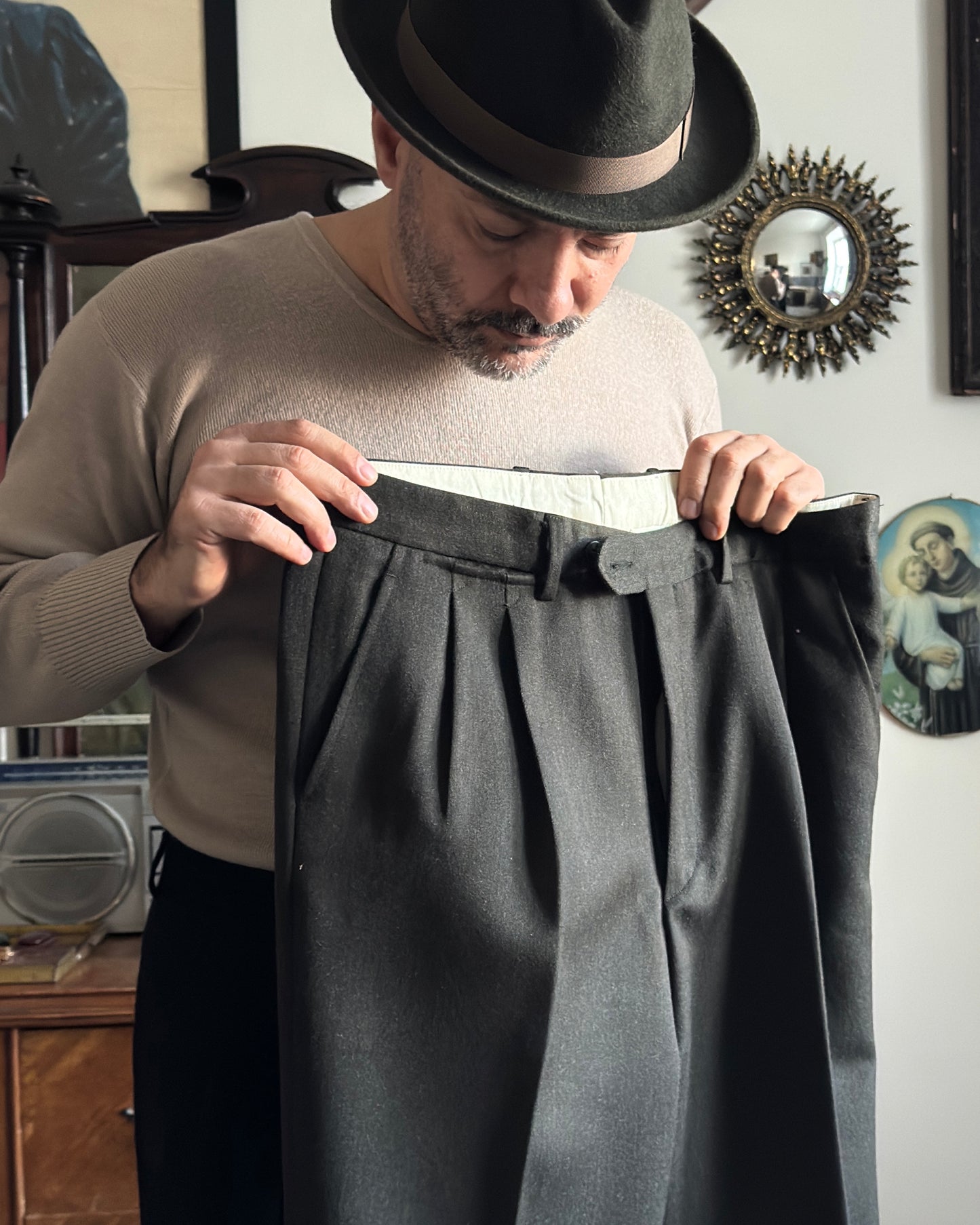 PANTALONE "SECOND HAND" D27GRPP3