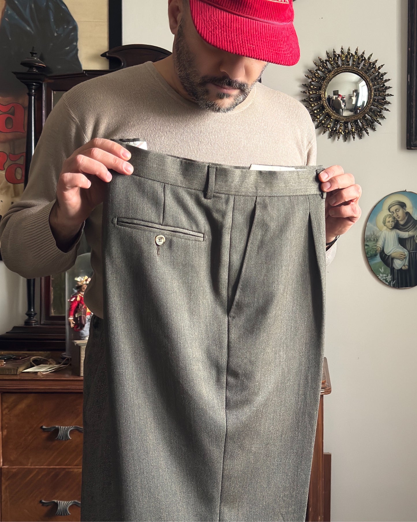 PANTALONE "SECOND HAND" D28GRPP3