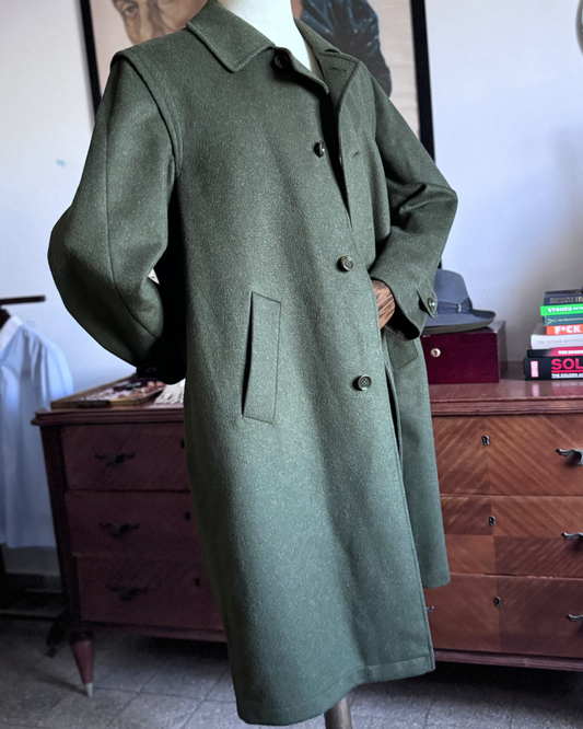 CAPPOTTO "VINTAGE" LODEN IN LANA CI31