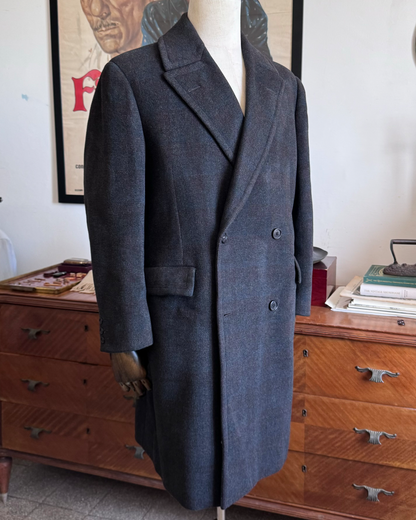 CAPPOTTO VINTAGE DOPPIO PETTO IN LANA CI33