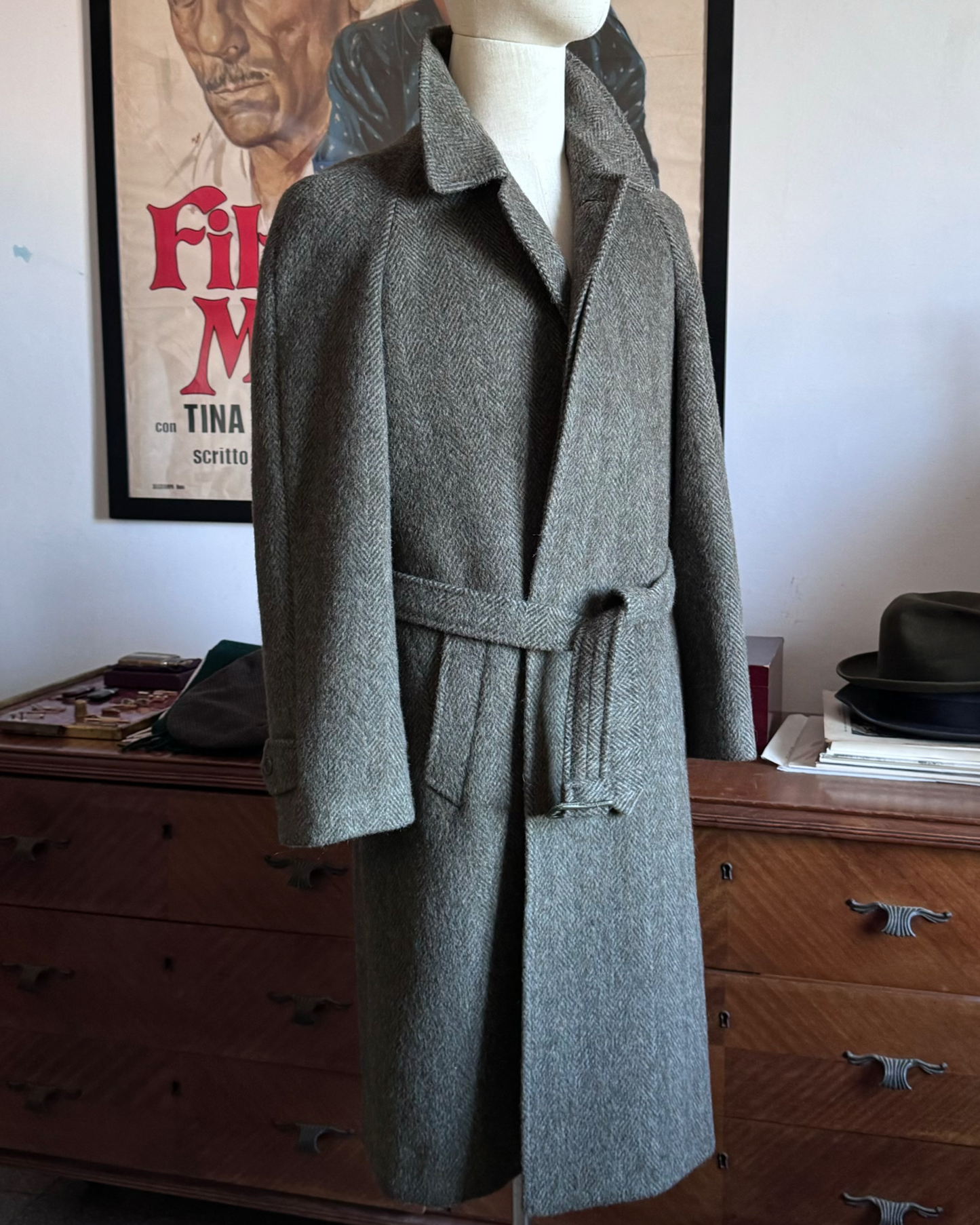 CAPPOTTO VINTAGE LODEN IN LANA CI34