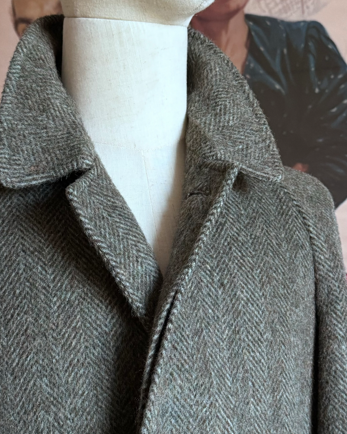 CAPPOTTO VINTAGE LODEN IN LANA CI34