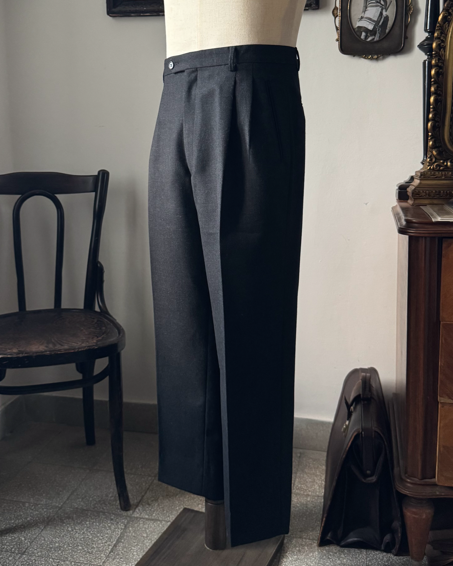 PANTALONE INVERNALE "SECOND HAND" IN LANA D10P03