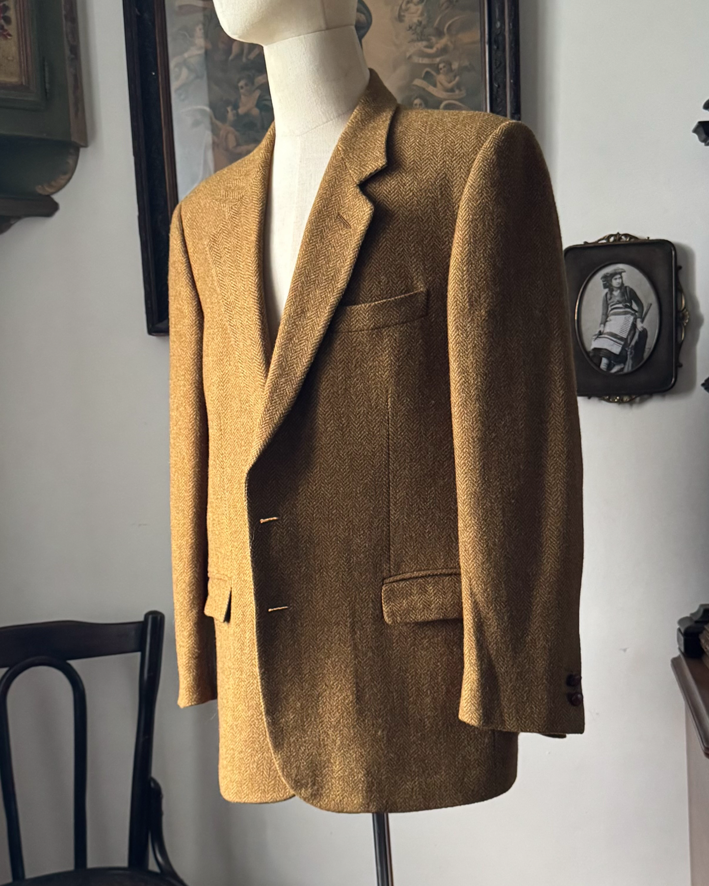 GIACCA INVERNALE VINTAGE  "BOGGI" IN LANA D10G01