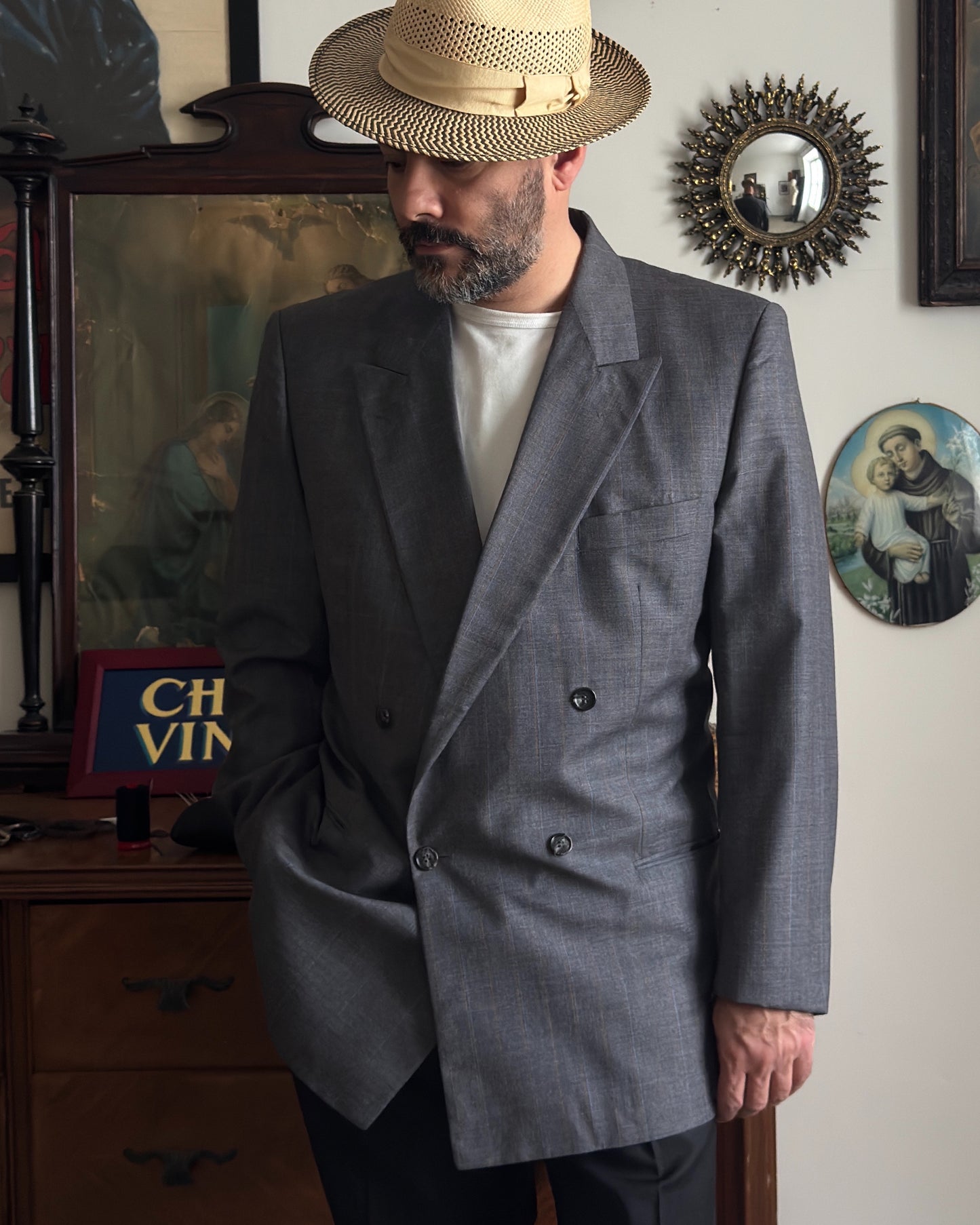 GIACCA VINTAGE D32GRLG1