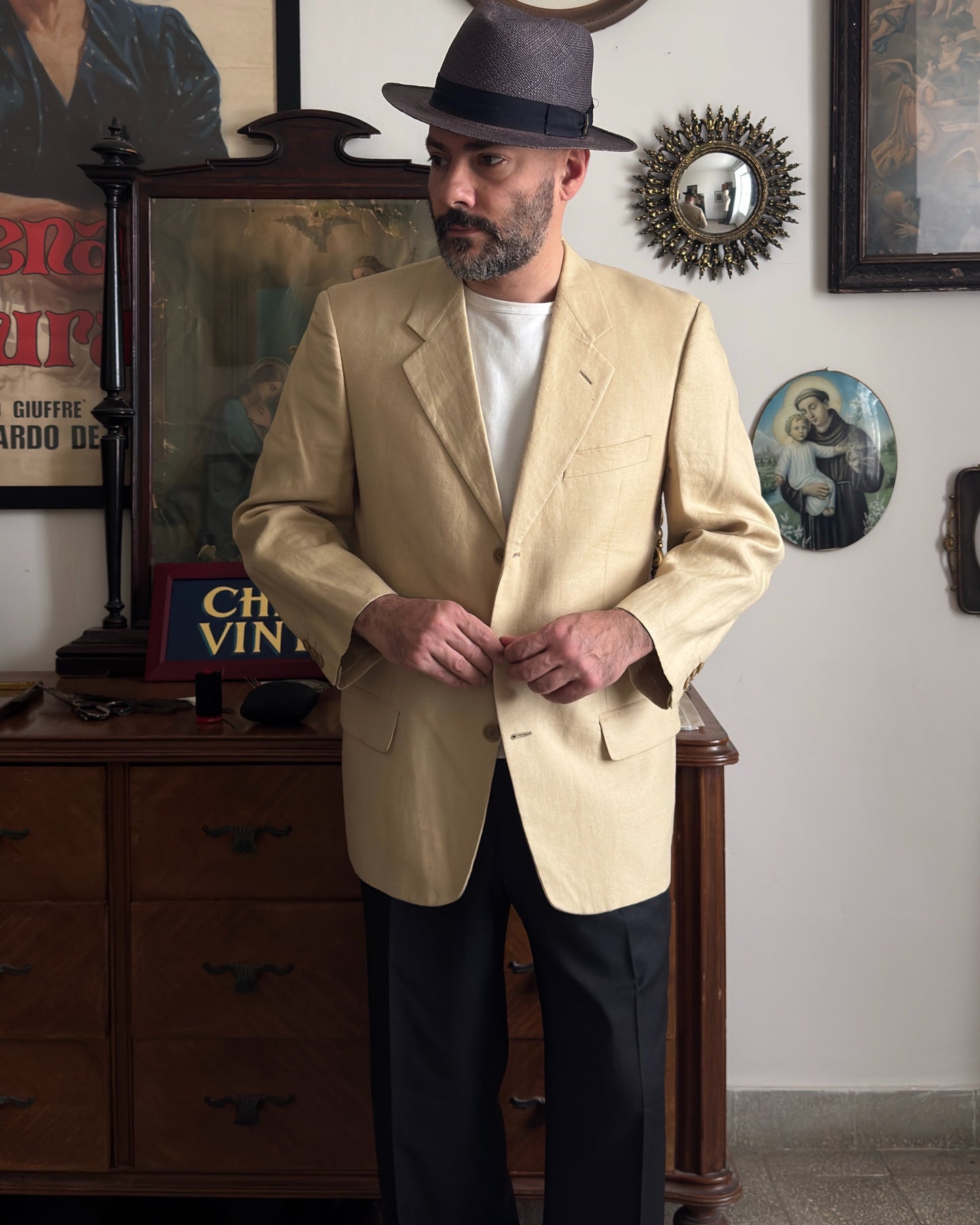 GIACCA VINTAGE D32GRLG3