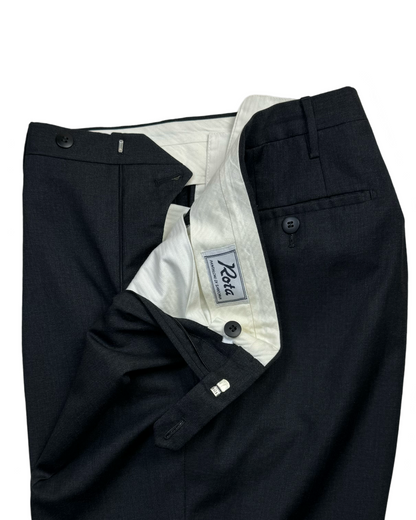 PANTALONE ESTIVO "SECOND HAND" IN LANA "ROTA" DOPPIA PENCE D01P01