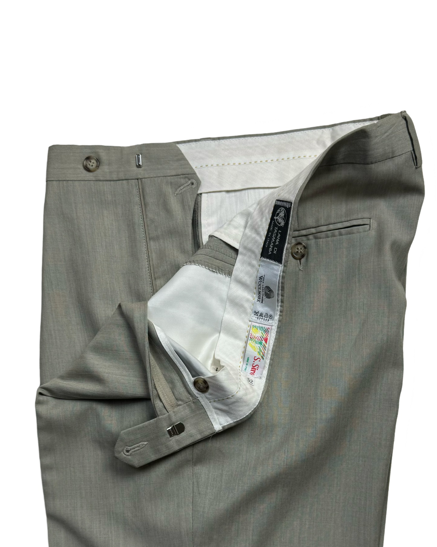 PANTALONE ESTIVO "SECOND HAND" IN LANA DOPPIA PENCE D02P04