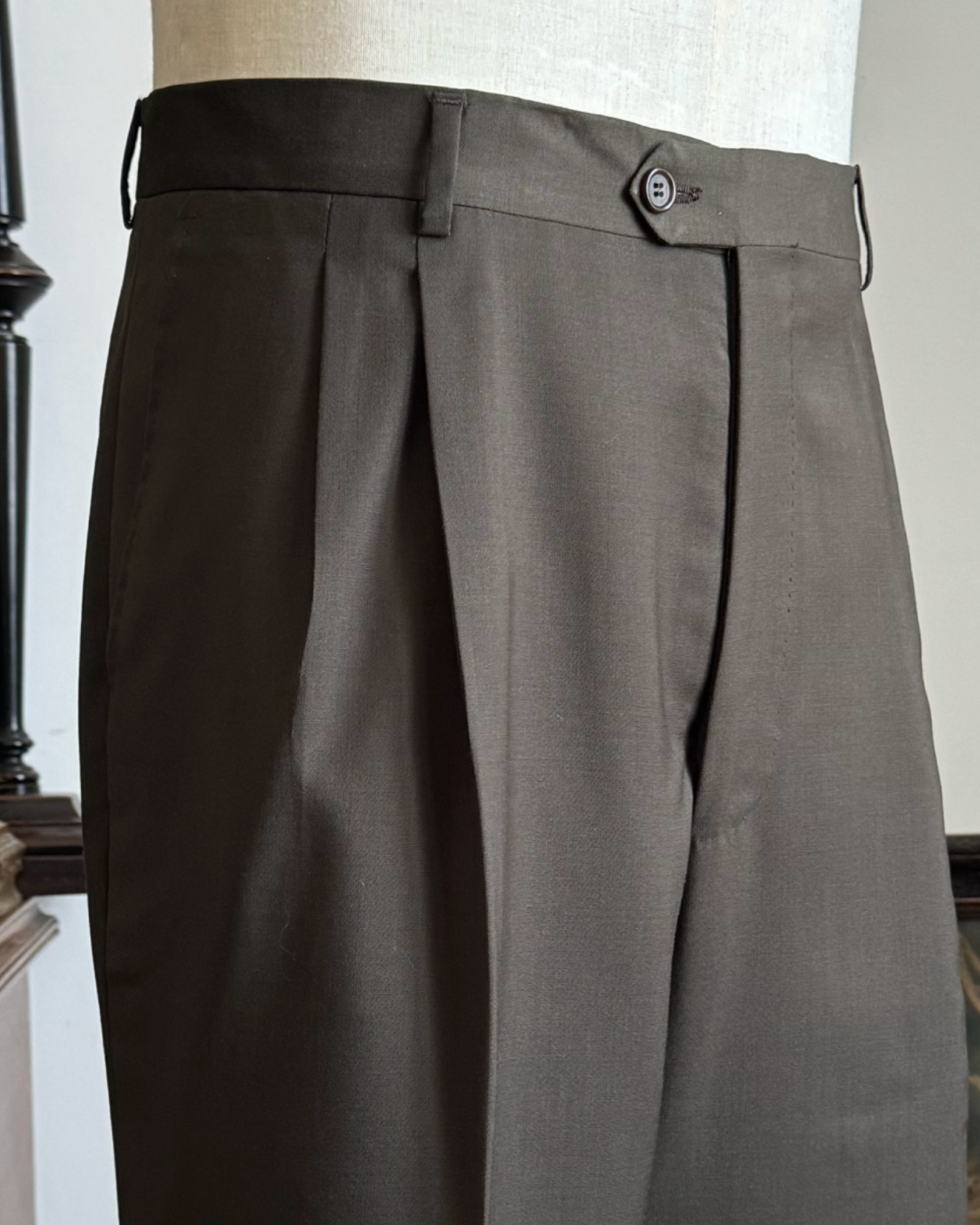 PANTALONE ESTIVO "SECOND HAND" IN LANA DOPPIA PENCE D02P06