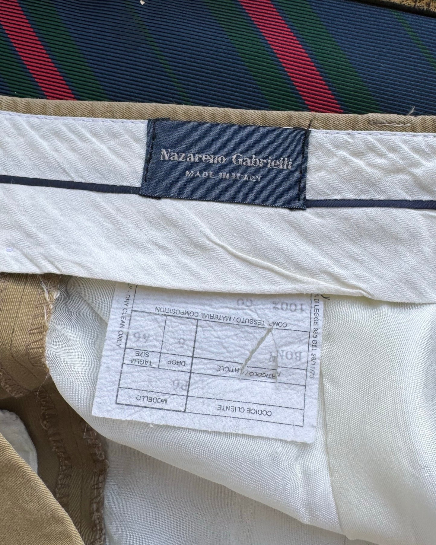 PANTALONE "SECOND HAND" GRLP30