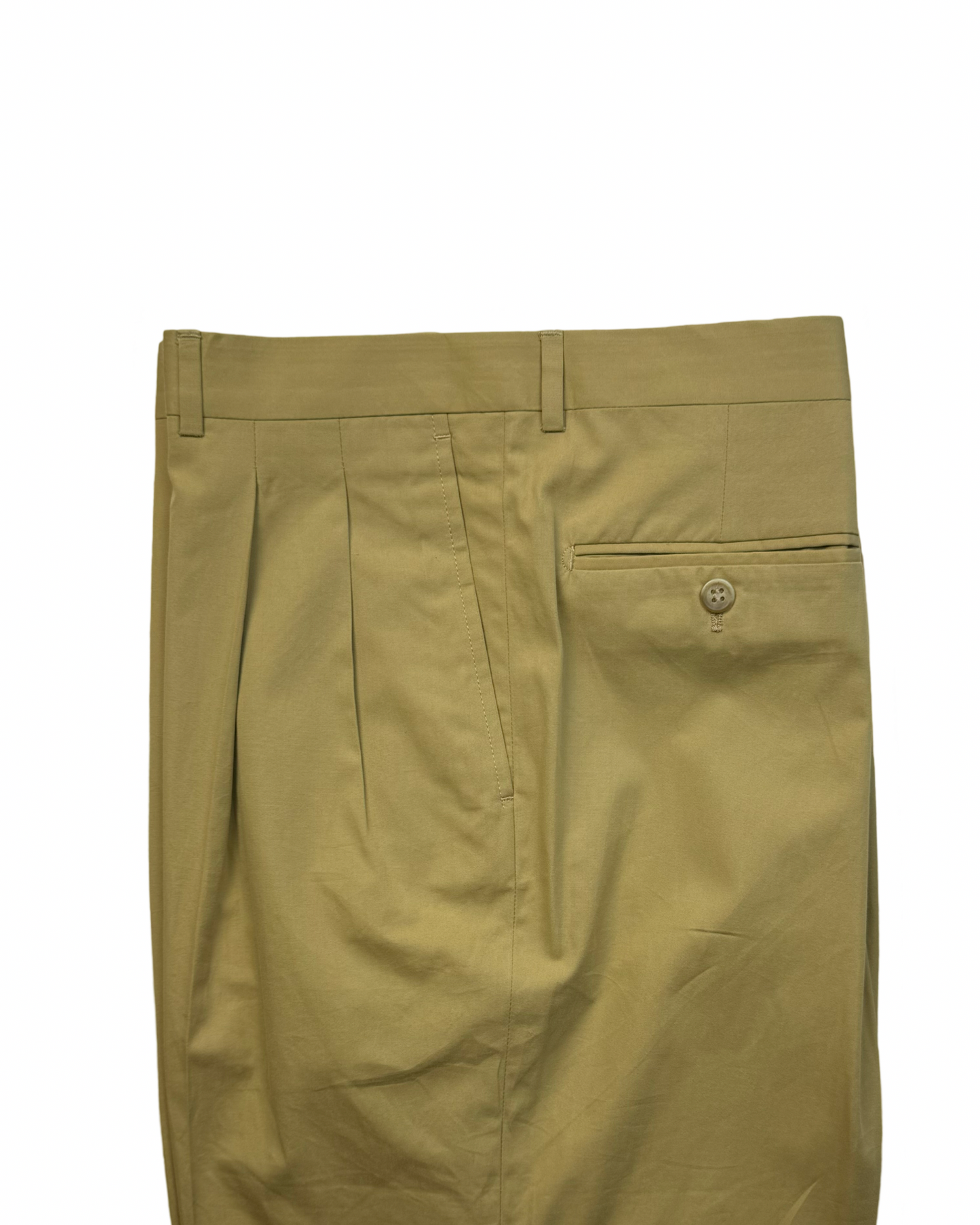 PANTALONE ESTIVO "SECOND HAND" IN COTONE "BOGGI" DOPPIA PENCE D03P08