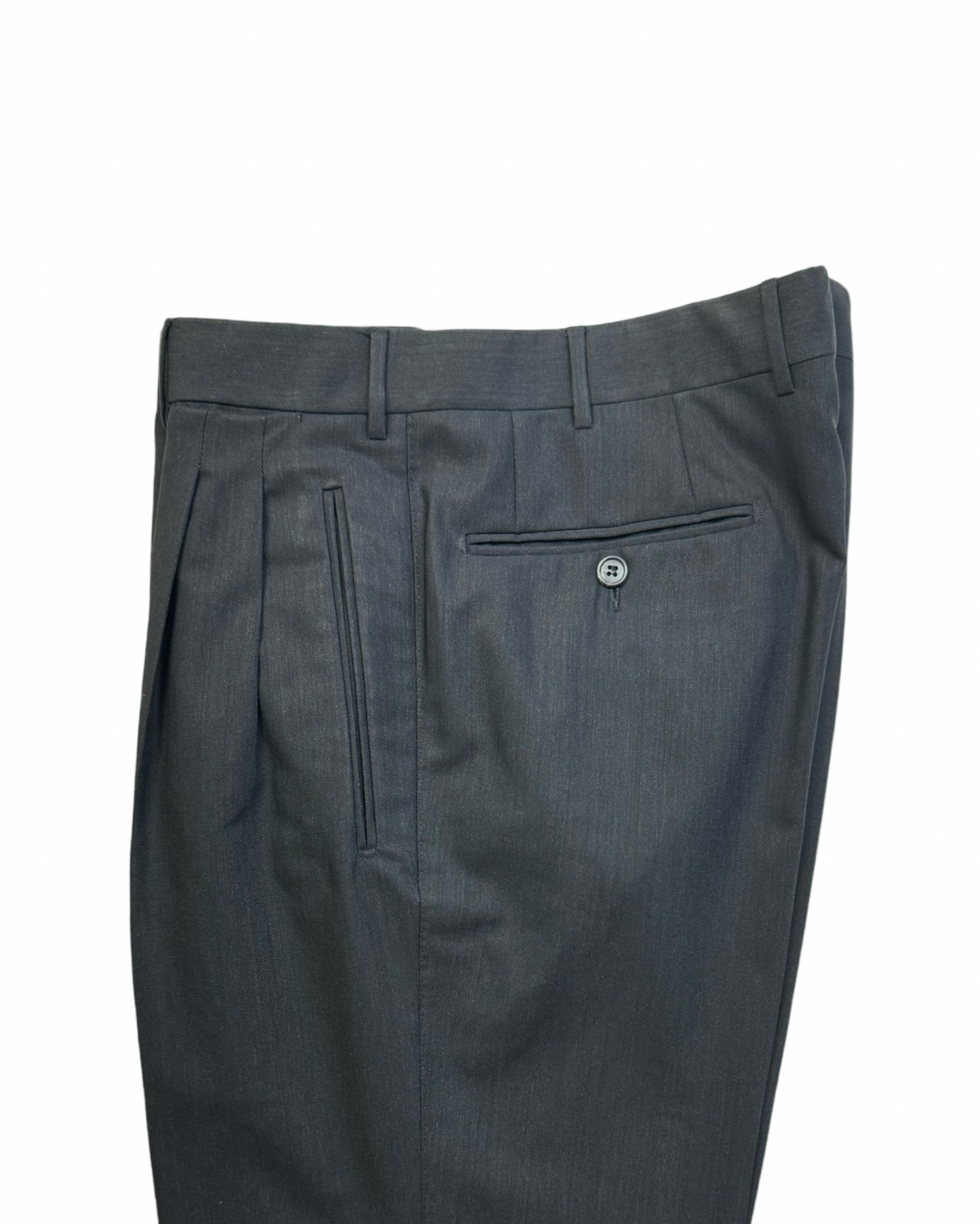 PANTALONE ESTIVO "SECOND HAND" IN LANA "CORNELIANI" DOPPIA PENCE D03P09