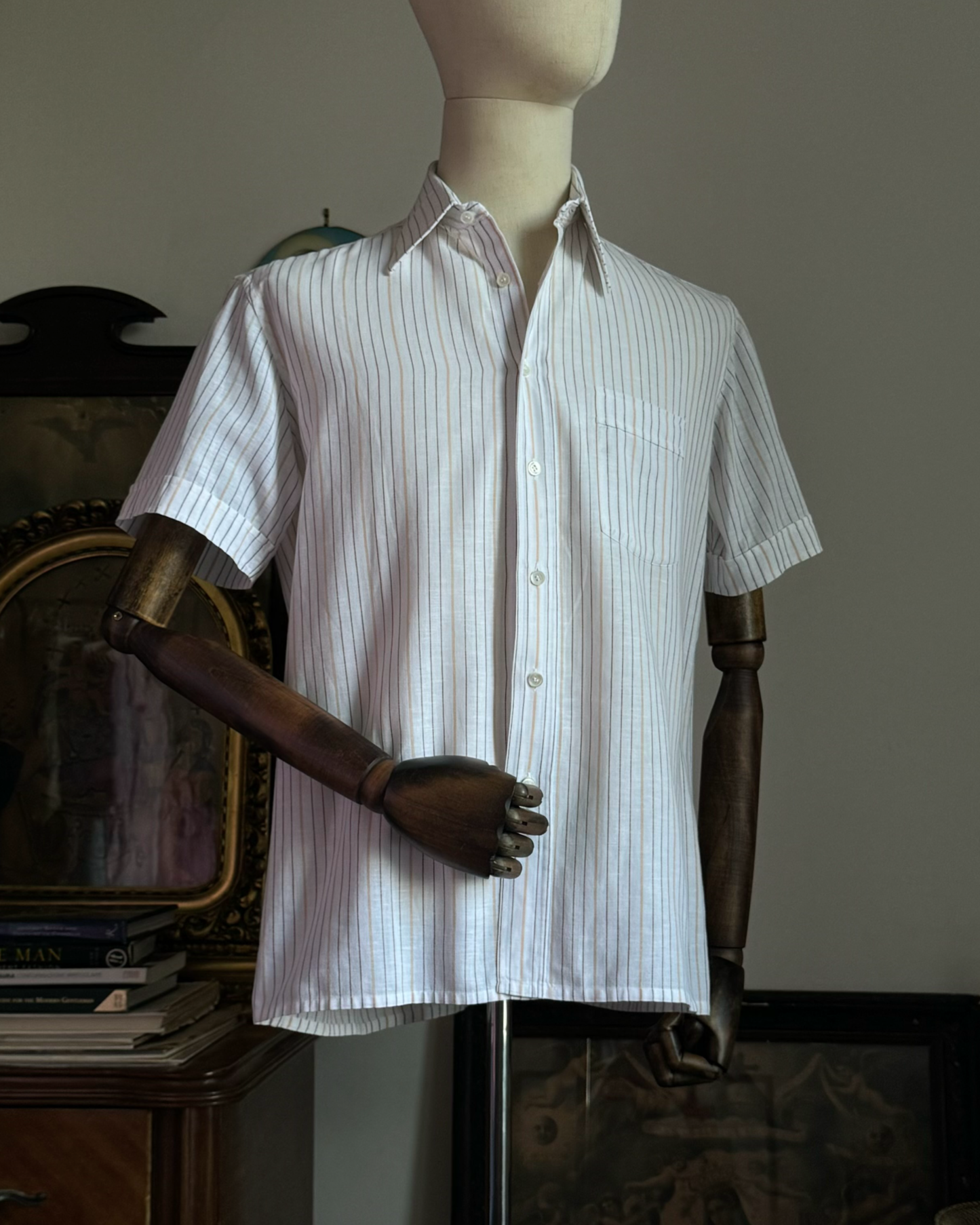 CAMICIA ESTIVA VINTAGE IN COTONE D03C08