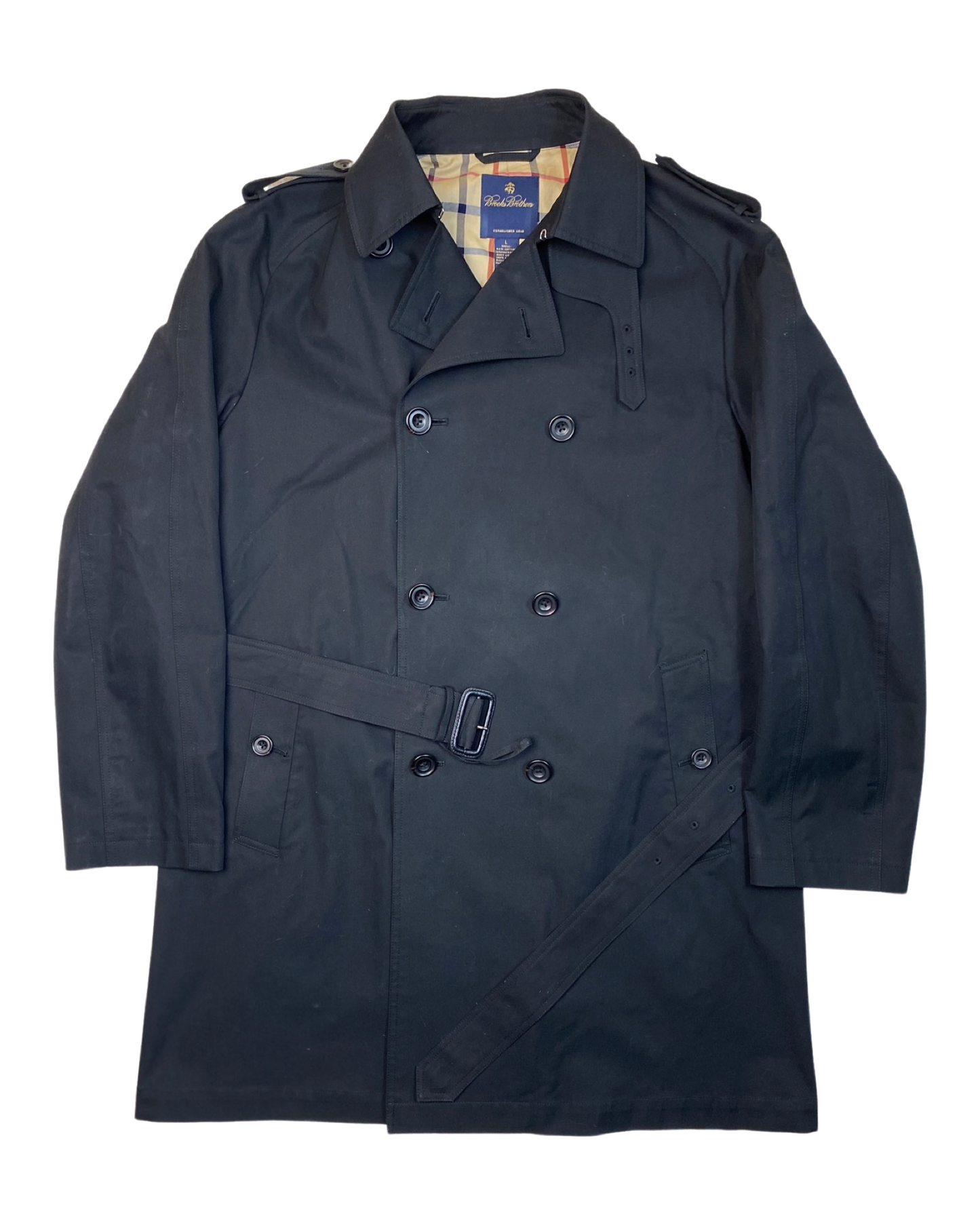 TRENCH ESTIVO "SECOND HAND" IN MISTO COTONE "BROOKS BROTHERS" TE01