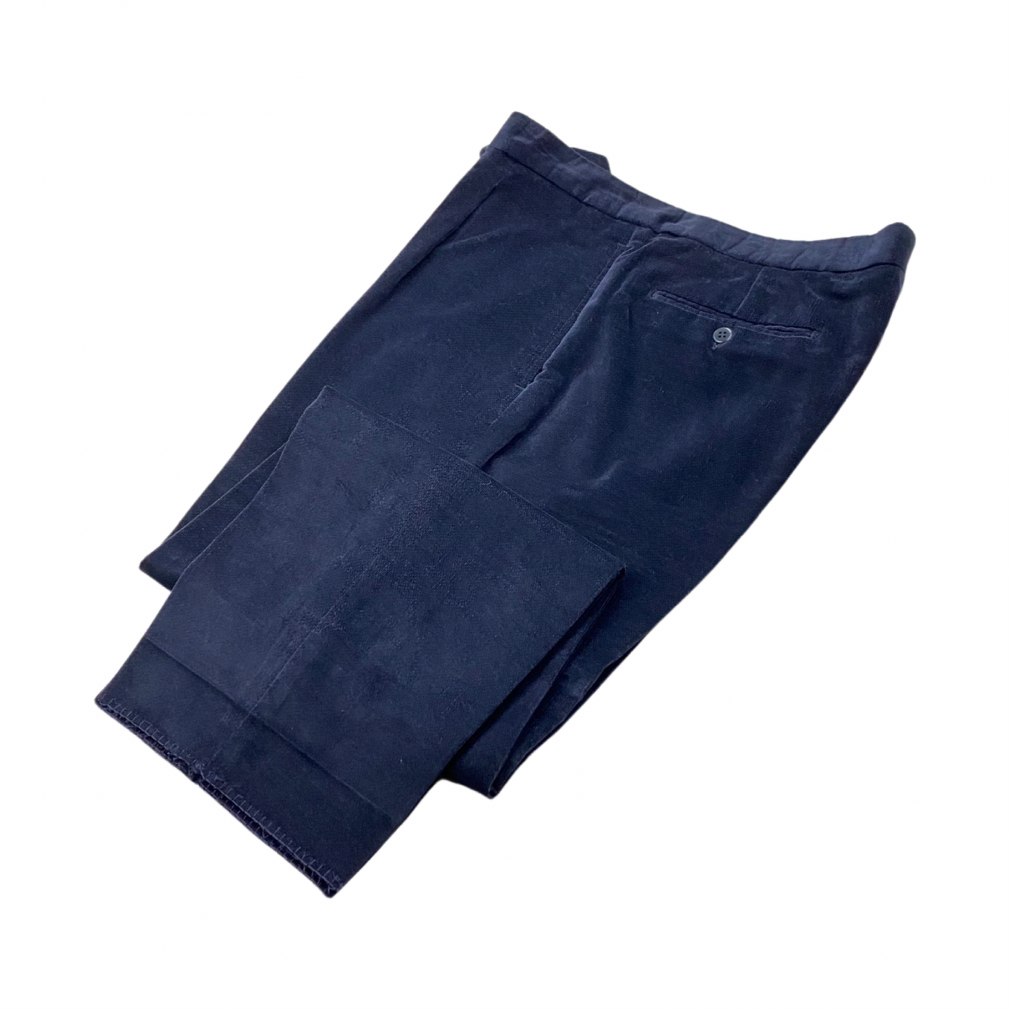 PANTALONE INVERNALE "SECOND HAND" DI COTONE PESANTE IN VELLUTO A COSTE STRETTE, SINGOLA PENCE PI02.