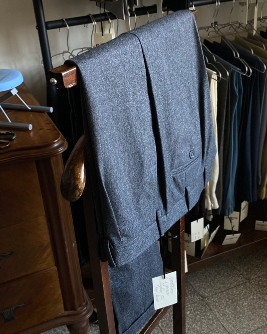 PANTALONE INVERNALE "SECOND HAND" DI FLANELLA TESSUTO "VITALE BARBERIS CANONICO", SINGOLA PENCE PI12.