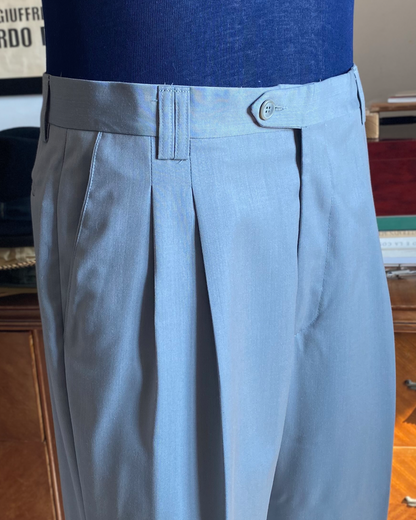 PANTALONE ESTIVO VINTAGE IN LANA DOPPIA PENCE PE05