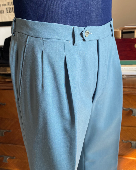 PANTALONE ESTIVO "SECOND HAND" IN LANA DOPPIA PENCE PE06