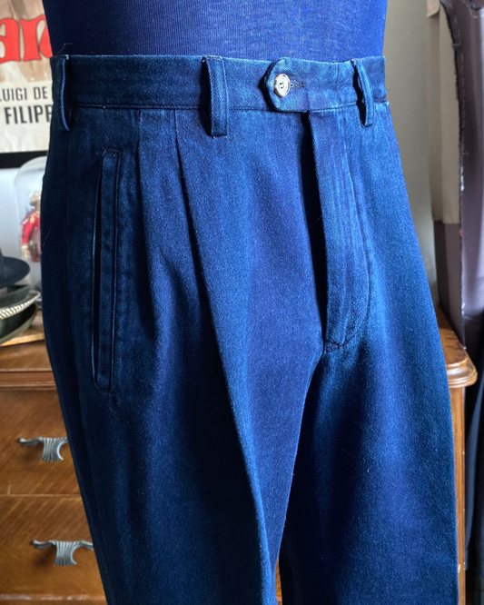 PANTALONE ESTIVO "SECOND HAND" IN COTONE DOPPIA PENCE PE19