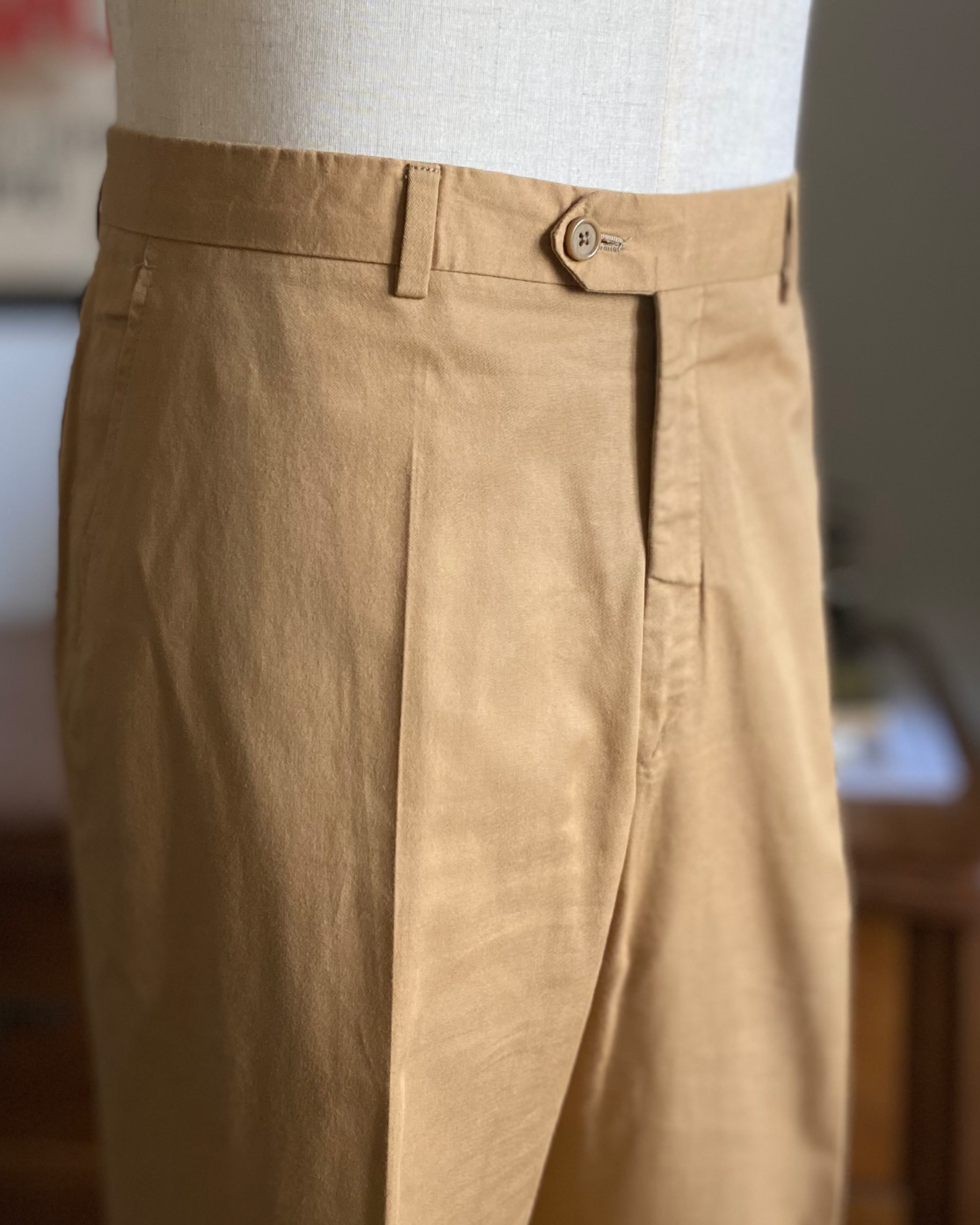 PANTALONE ESTIVO "SECOND HAND" IN COTONE PE21